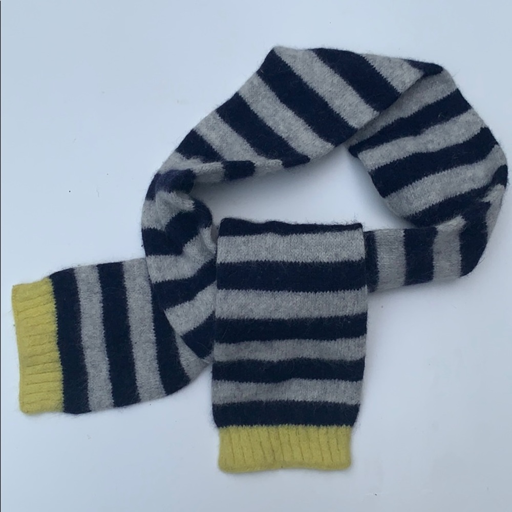 Biden mini striped scarf